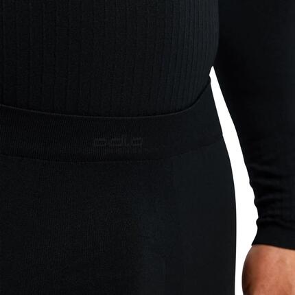 Odlo Performance warm BL onderkant 3/4 Sportbroek ZWART S Odlo Performance warm