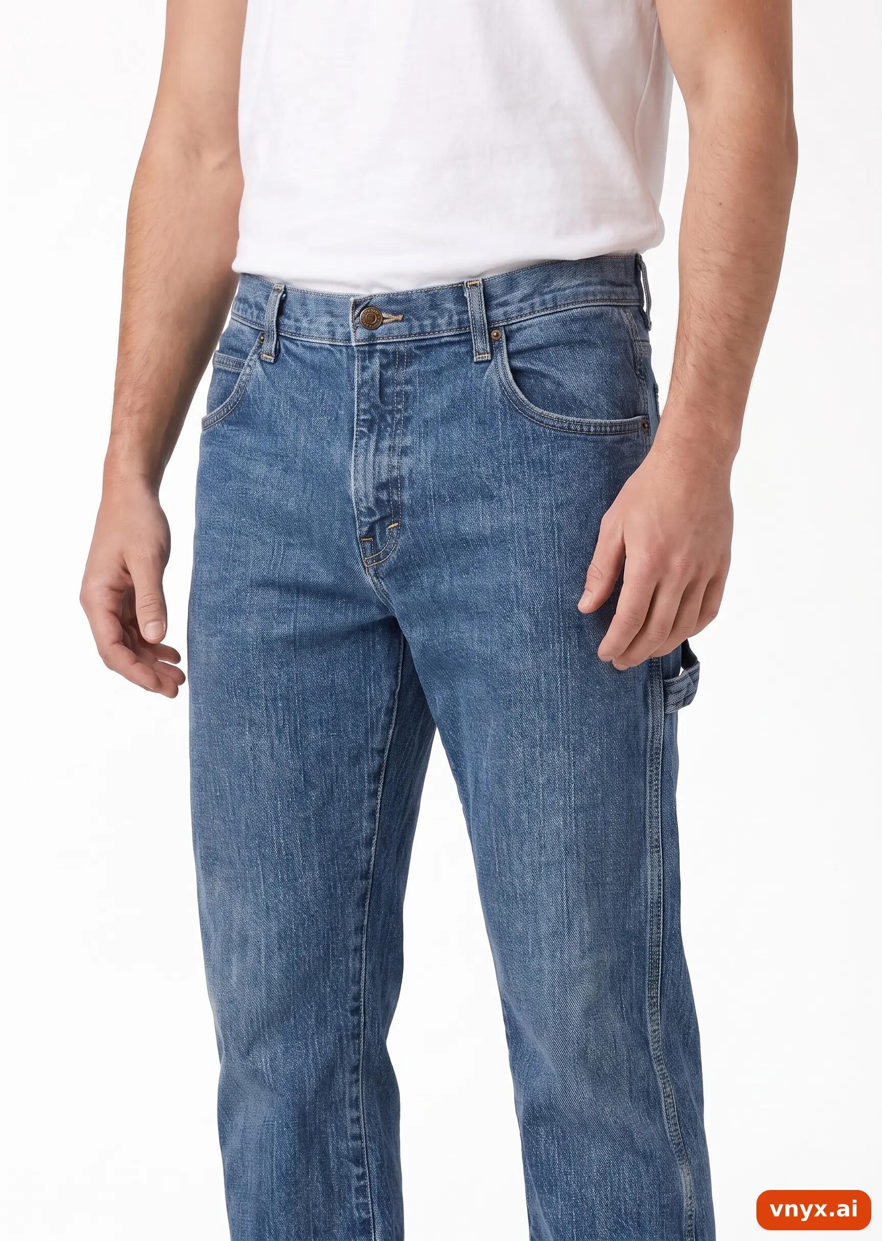 Second Life - Vintage Dickies Dark Blue Jeans Men 32 30 5/5