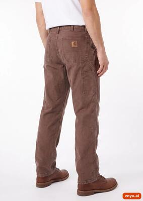 Second life - vintage carhartt rich brown trousers men 23 30