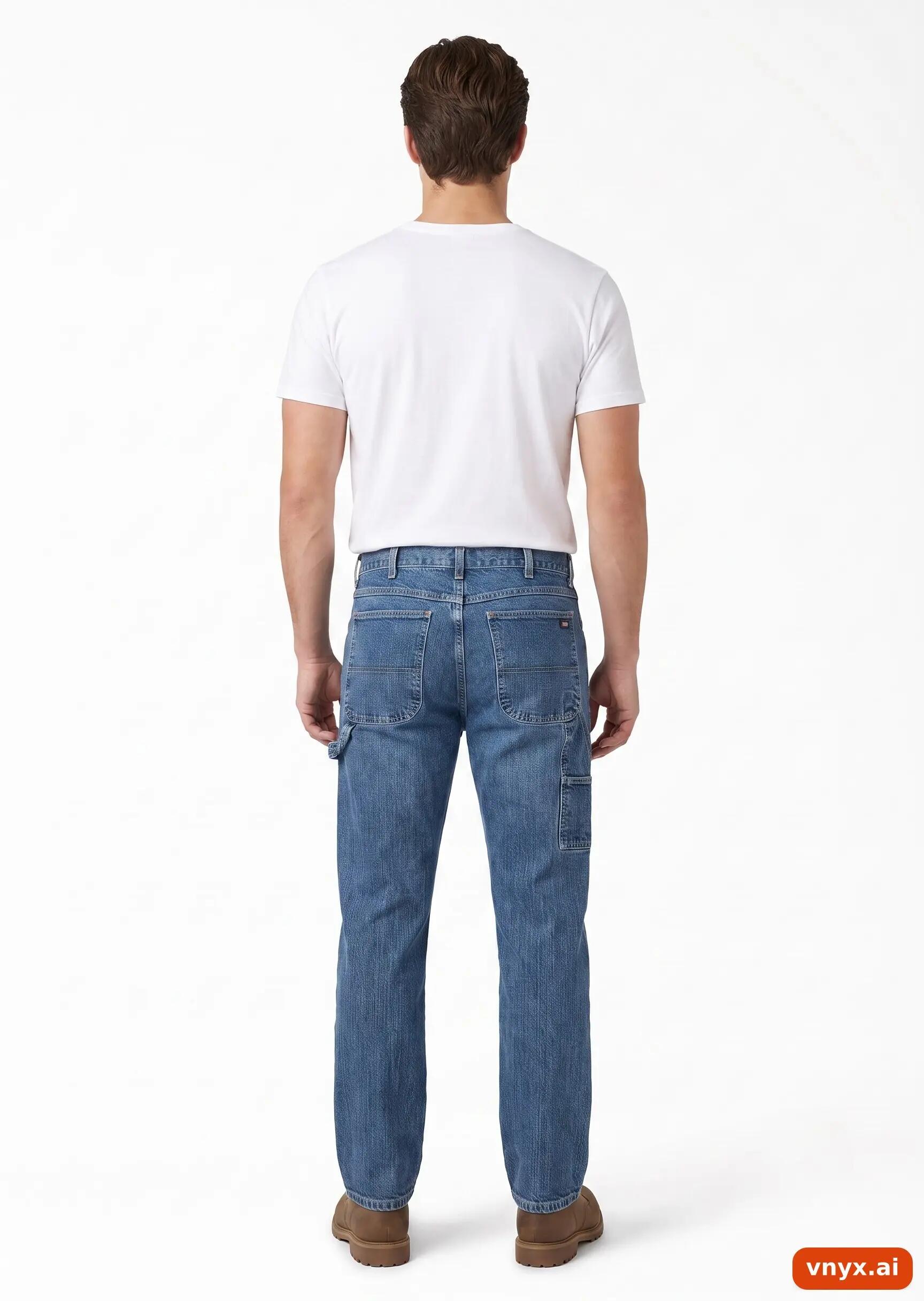 Second Life - Vintage Dickies Dark Blue Jeans Men 32 30 4/5