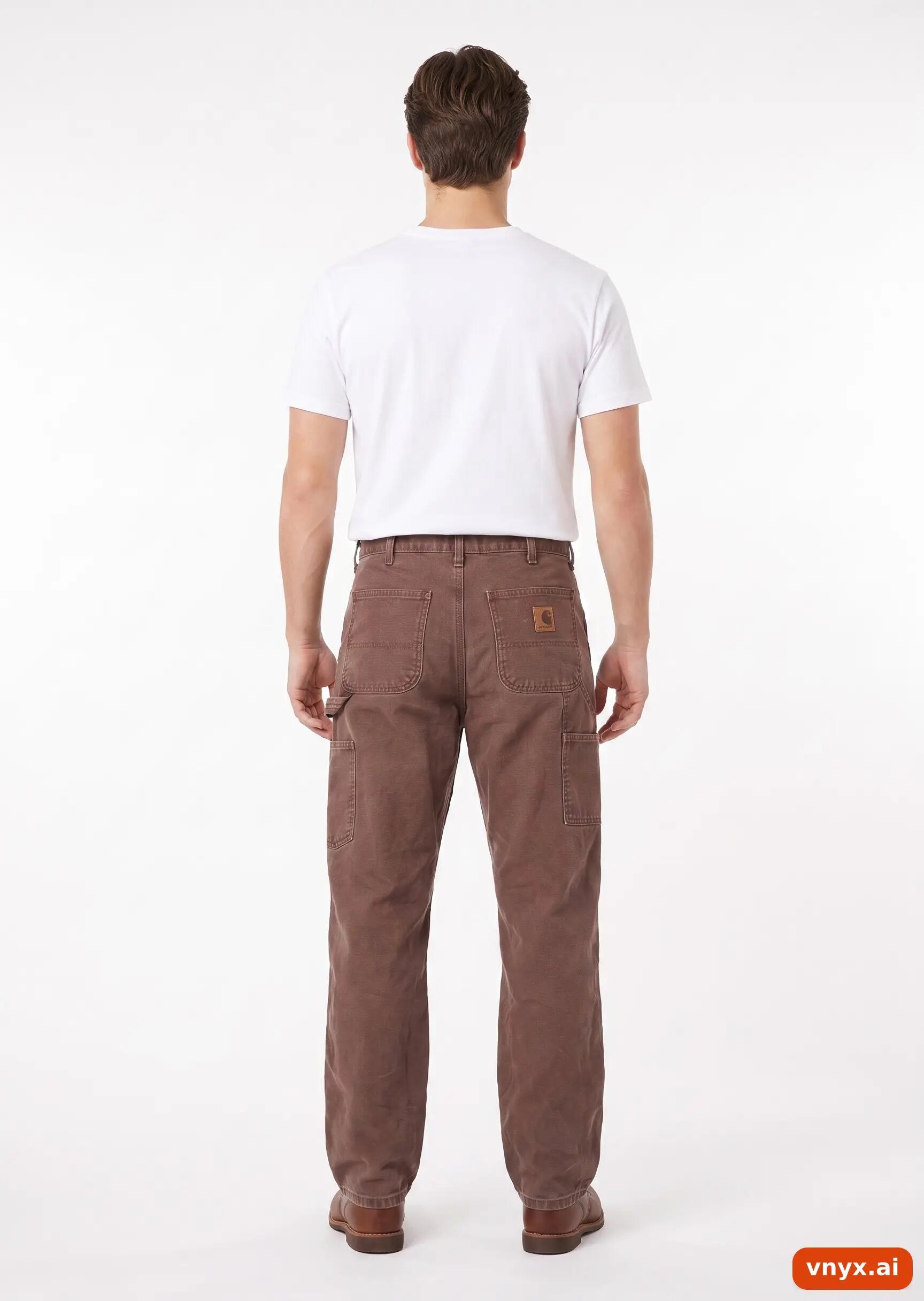 Second Life - Vintage Carhartt Rich Brown Trousers Men 23 30 4/5