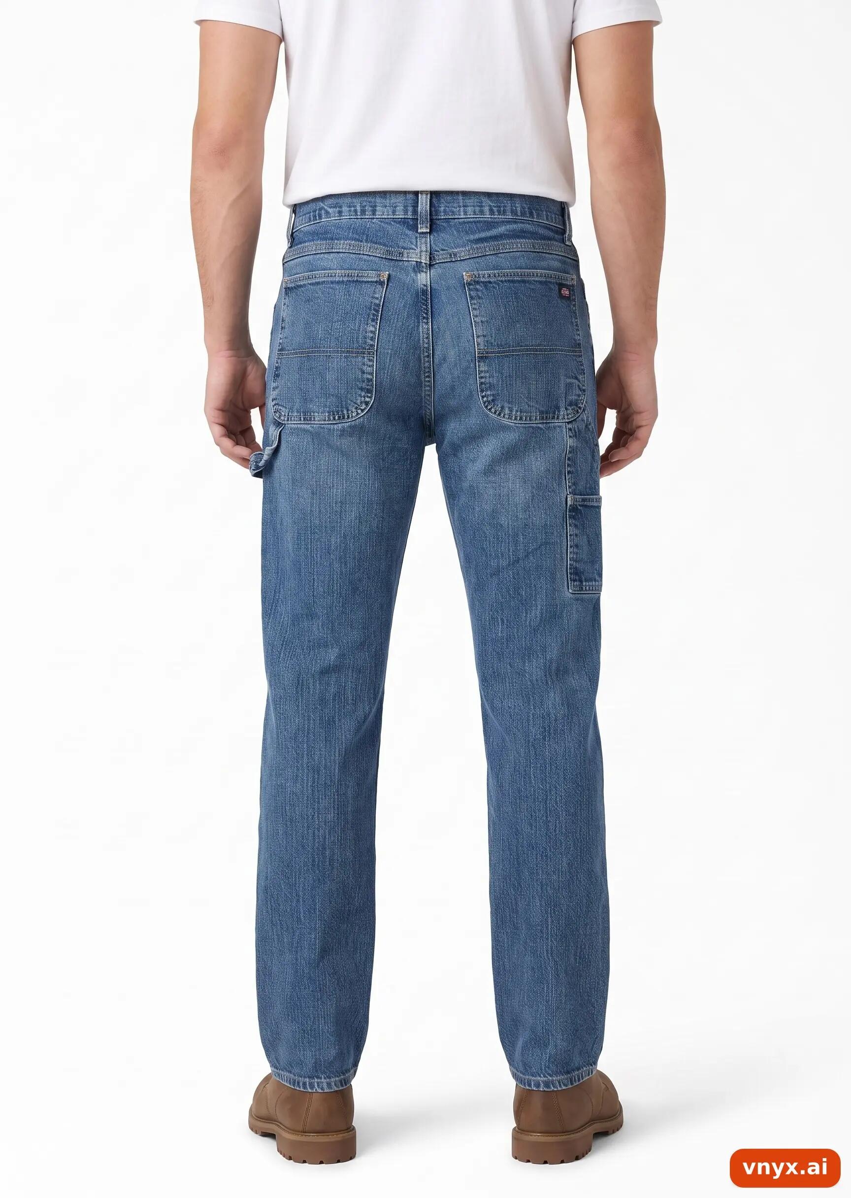 Second Life - Vintage Dickies Dark Blue Jeans Men 32 30 2/5