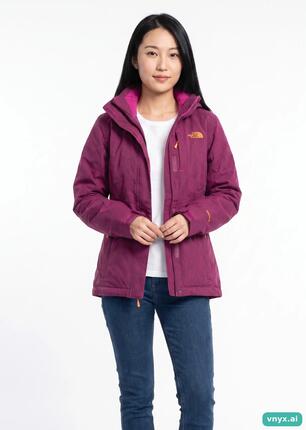 Second Life - Vintage The North Face Magenta Outdoor Jacket Women XS