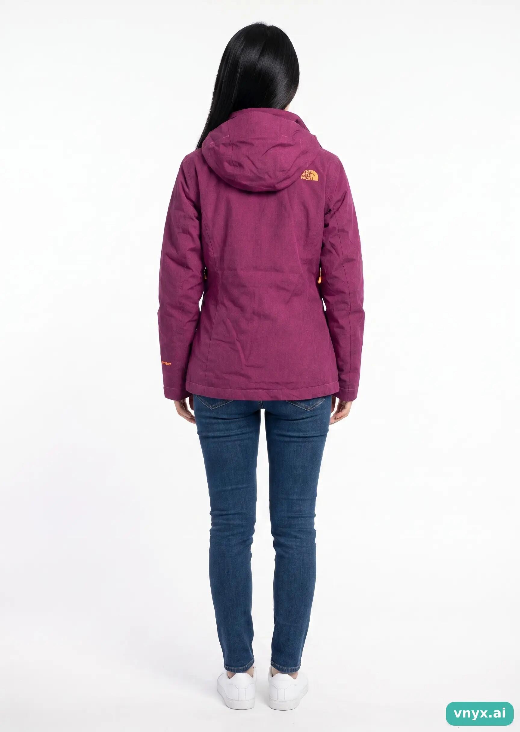 Second Life - Vintage The North Face Magenta Outdoor Jacket Women XS 4/5
