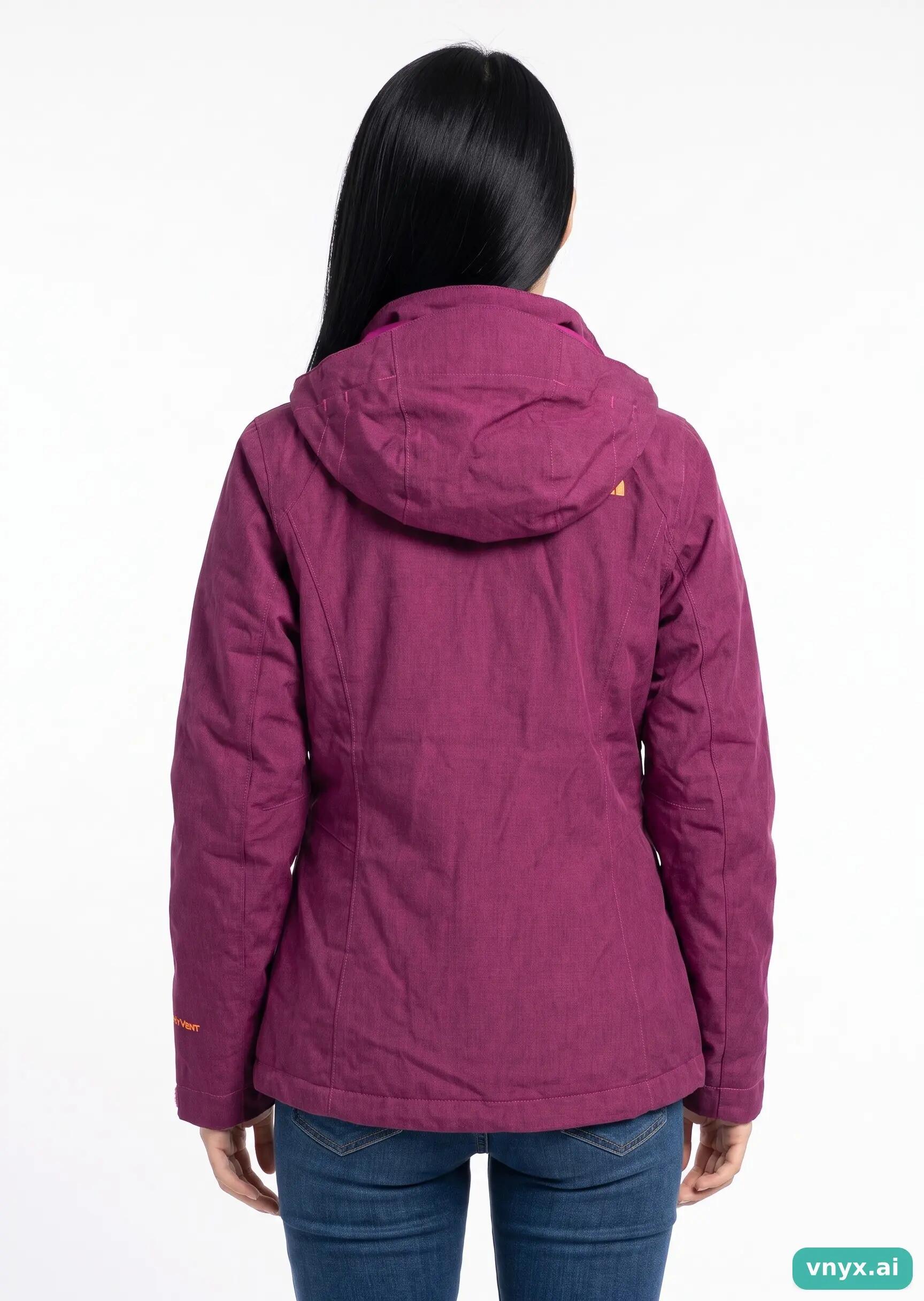 Second Life - Vintage The North Face Magenta Outdoor Jacket Women XS 2/5