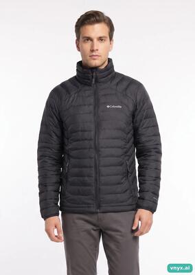 Second life - vintage columbia sportswear black puffer jacket men s