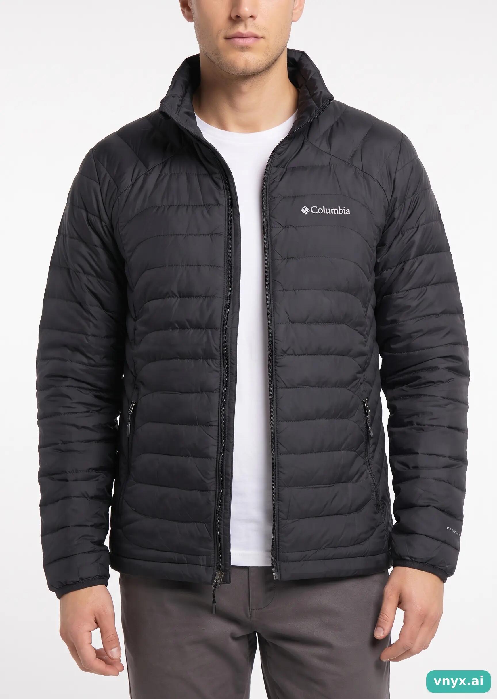Second Life - Vintage Columbia Sportswear Black Puffer Jacket Men S 5/5