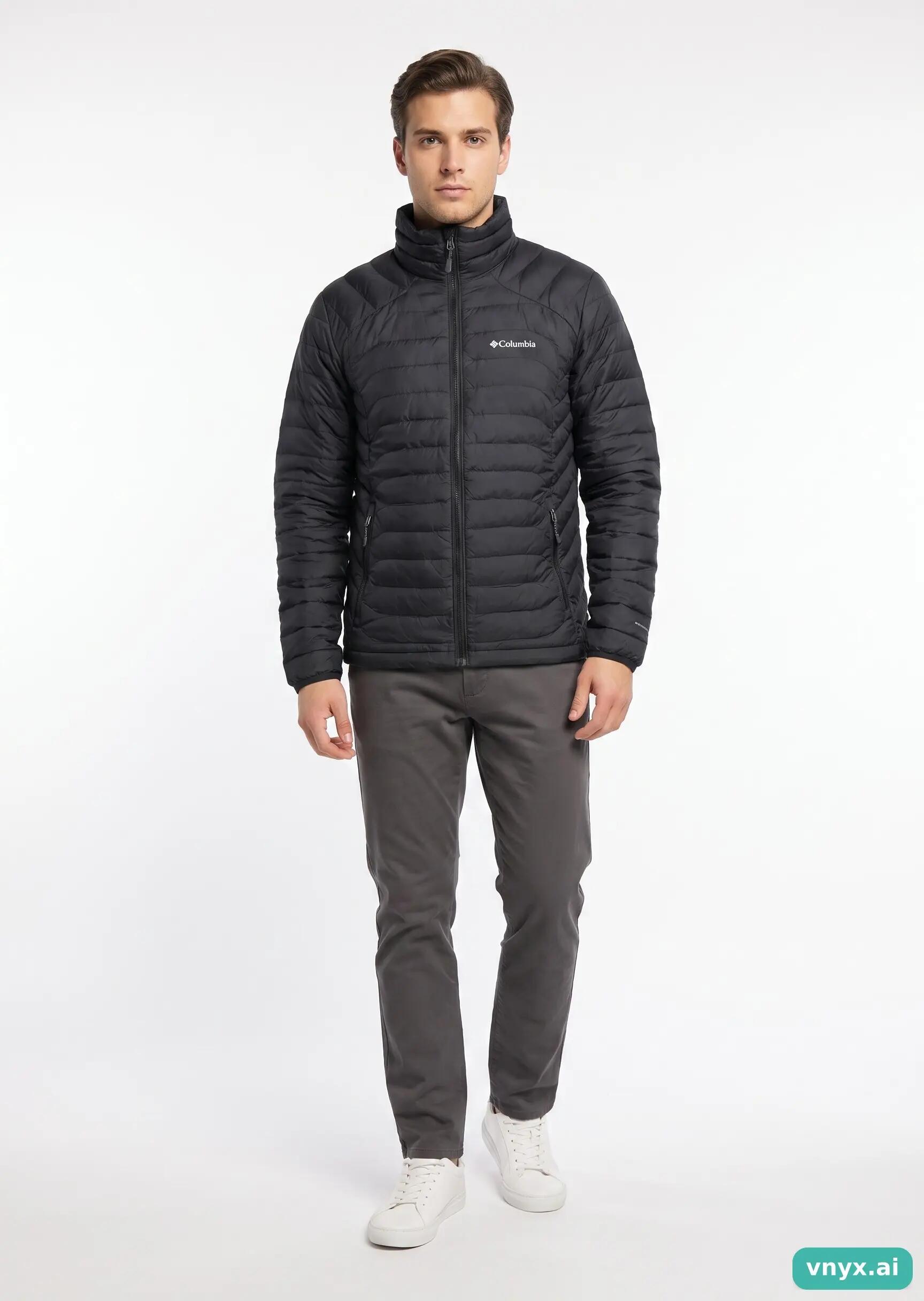 Second Life - Vintage Columbia Sportswear Black Puffer Jacket Men S 3/5
