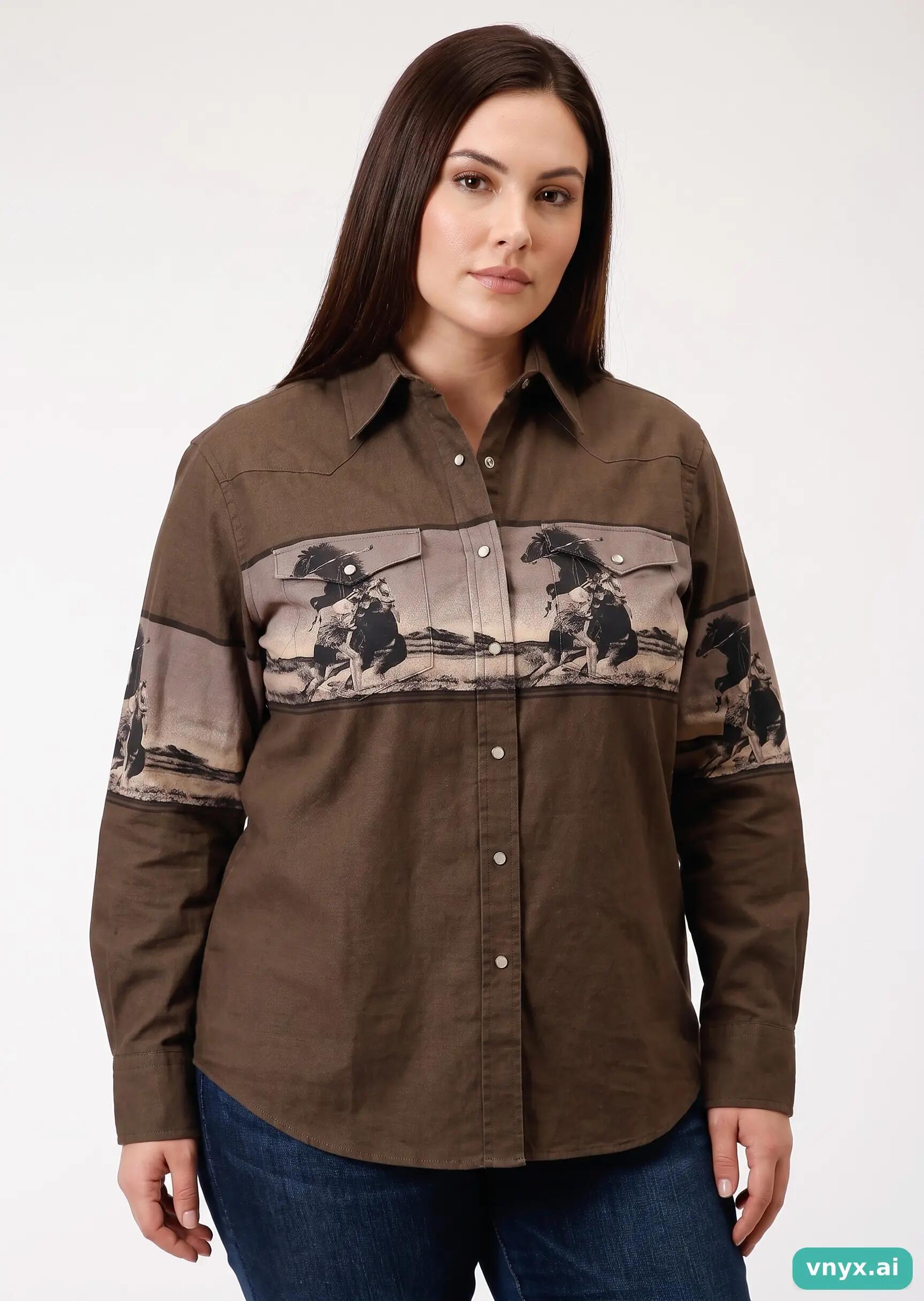 Second Life - Regular Wrangler Shirt in Olive Green size L Shirt Blouse 5/5