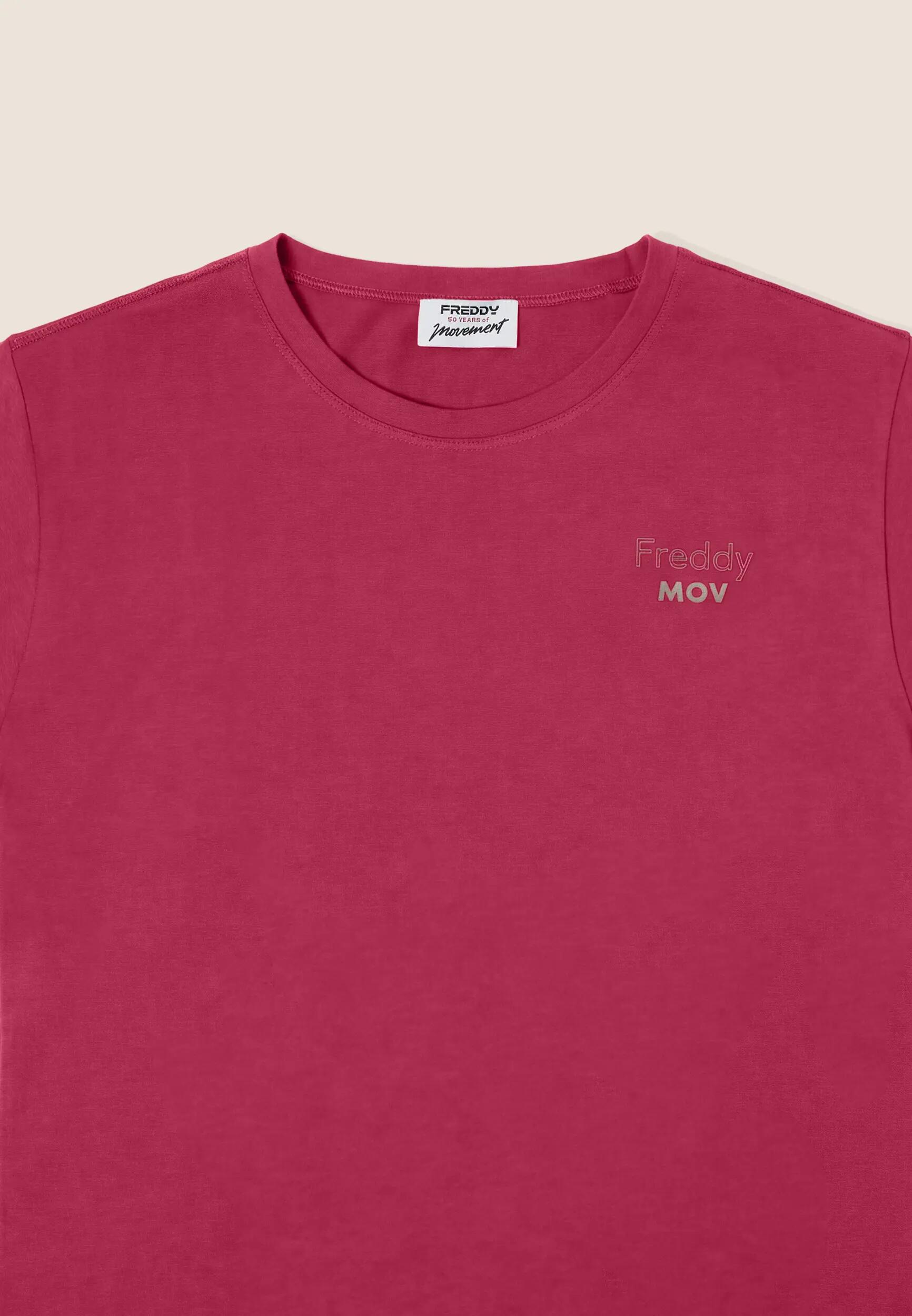 T-shirt donna regular fit con manica ad aletta 6/6