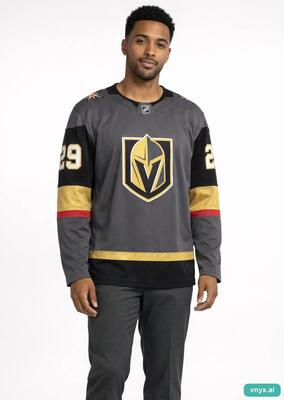 Second life - vintage nhl grey long sleeve men m
