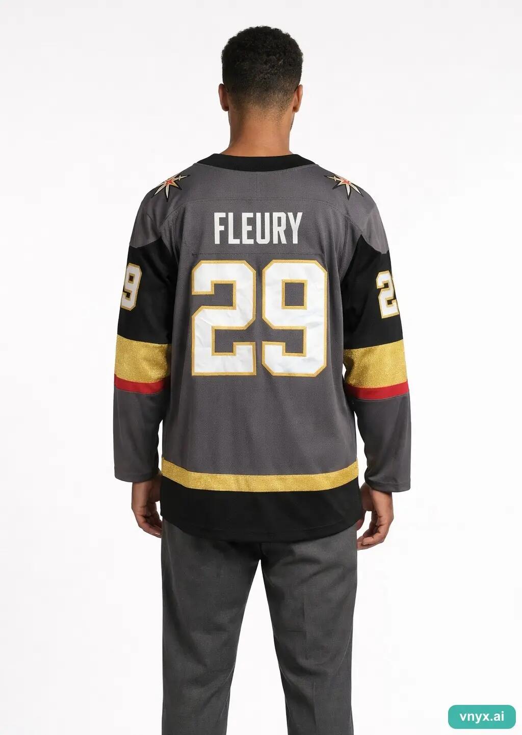 Second Life - Vintage NHL Grey Long Sleeve Men M 2/5