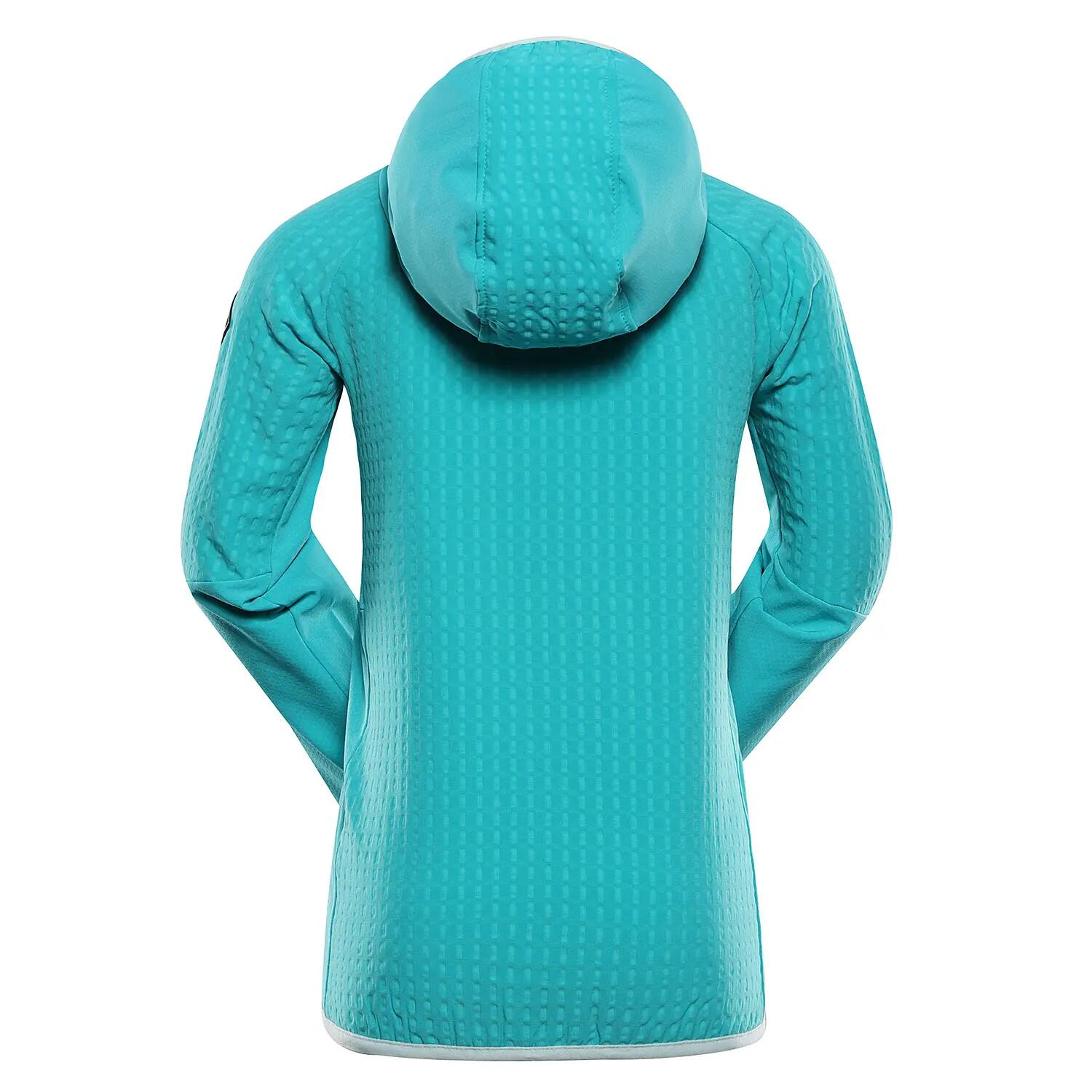 Bluza dziecięca polarowa z kapturem Alpine Pro Huramo 2/8