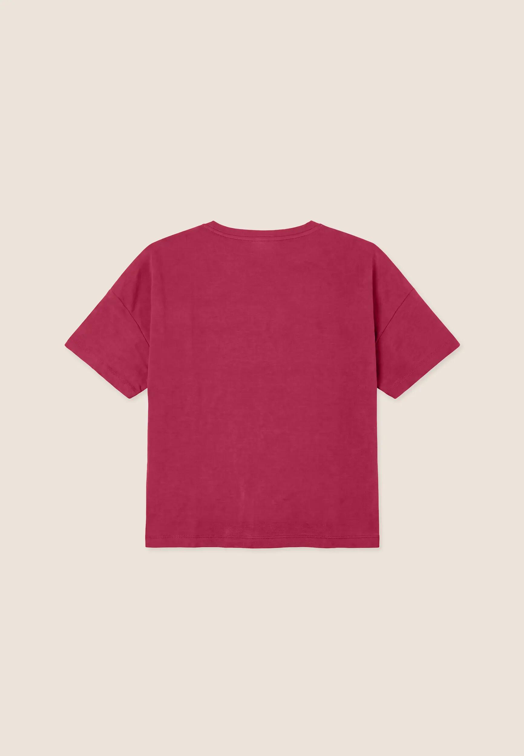 T-shirt boxy cropped da donna girocollo 2/3
