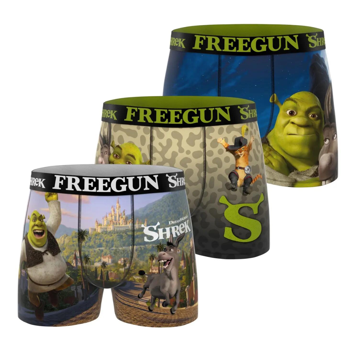 Lot de 3 boxers enfant Shrek 1/5
