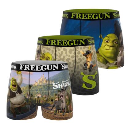 Lot de 3 boxers enfant Shrek