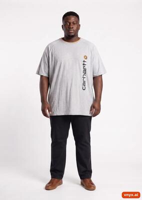 Second life - vintage carhartt grey long sleeve men xxl