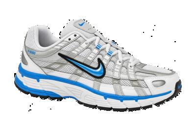 Dames - sneaker - opvallend design - nike p-6000 - wit, photo blue