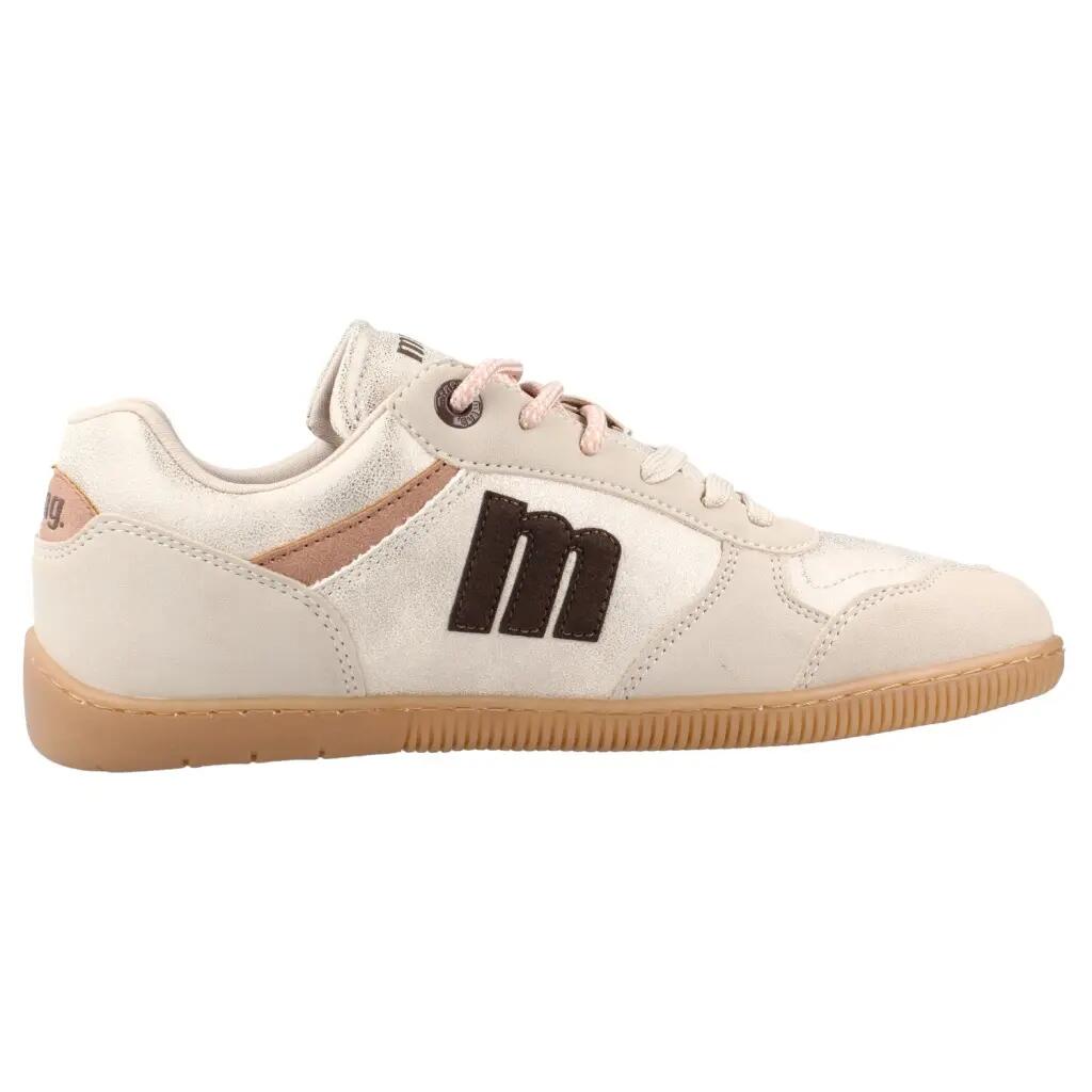 Zapatillas caminar Mujer barefoot MTNG Free aria Beige 4/7