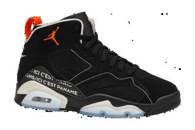 Heren - sneaker - jordan mvp - zwart, light bone, magma oranje - eu 42