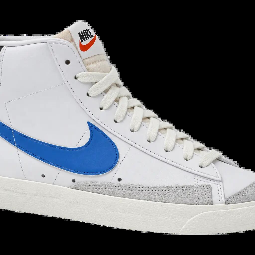 Pánske tenisky Nike Blazer Mid 77 Vintage – biela, svetlá fotomodrá