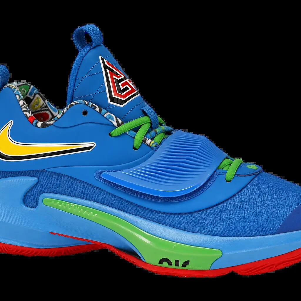 Pánske basketbalové tenisky - UNO x Zoom Freak 3 NRG - modré