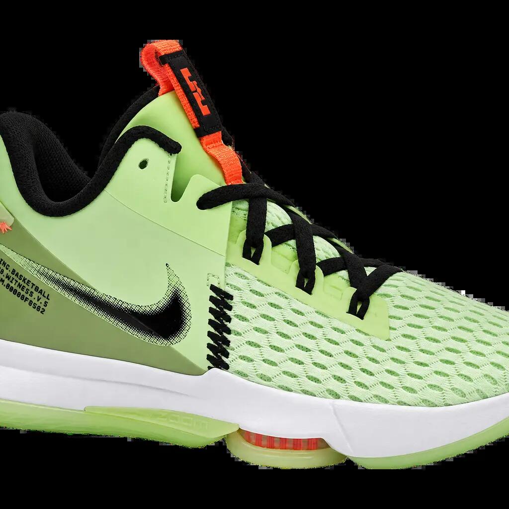 Pánske basketbalové topánky nízke tenisky Nike LeBron Witness 5 viacfarebné