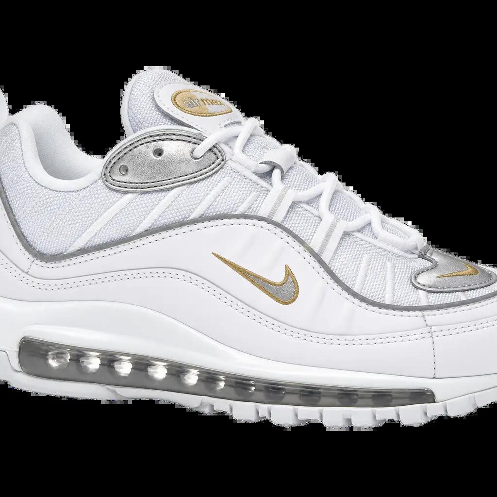 Damen - Low-Top-Sneaker - glänzend - Air Max 98 - Blau