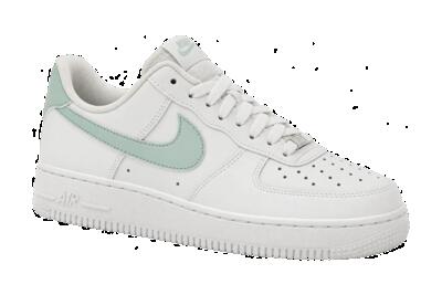 Dames - sneakers - schoenen - nike air force 1 low - wit/jade ijs
