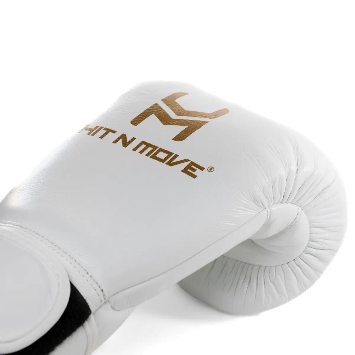 Guantoni Boxe HitnMove Bianco Classico 12oz 10/11