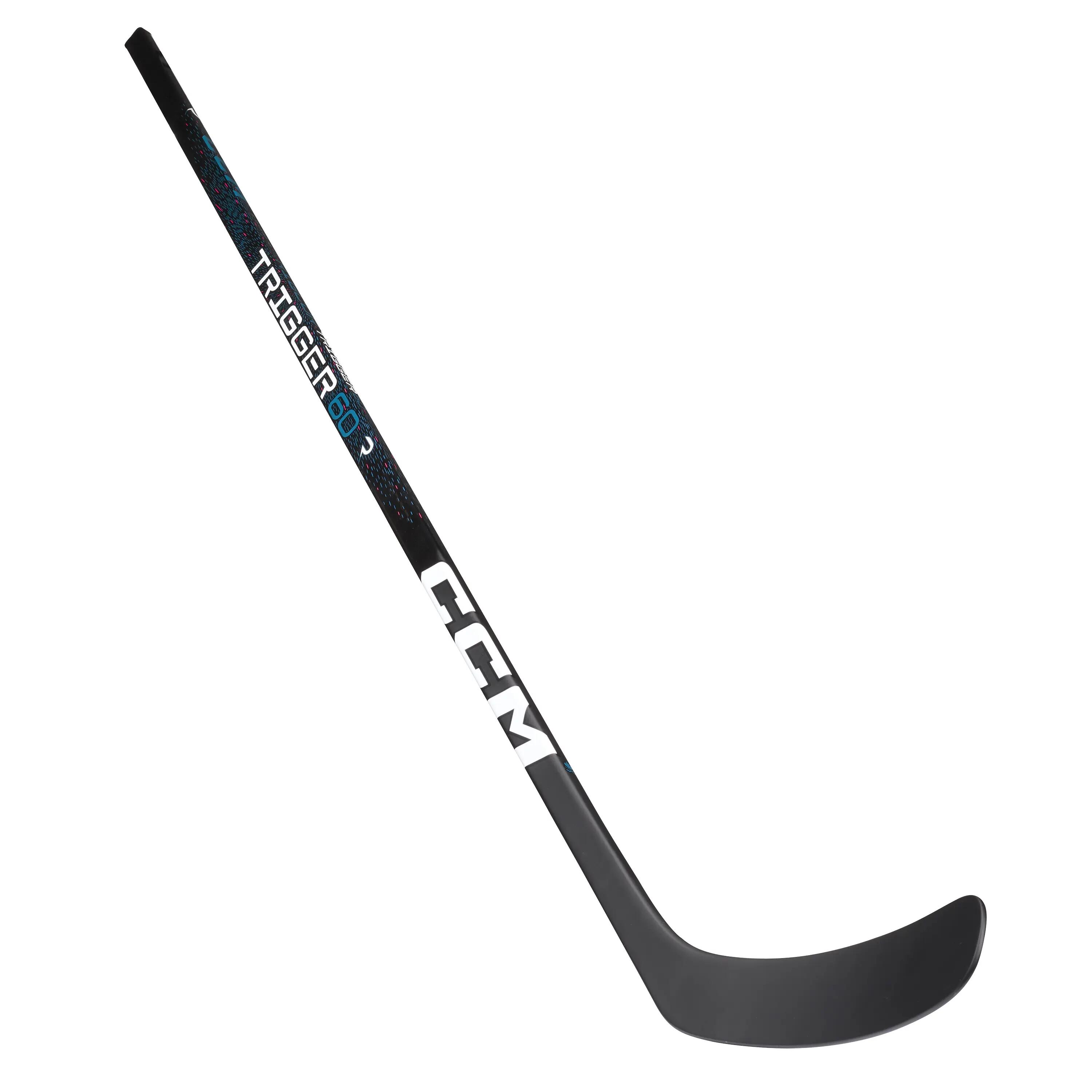 CCM Ribcor Trigger 60 Junior Hockey Composite Stick Black – R 6/8