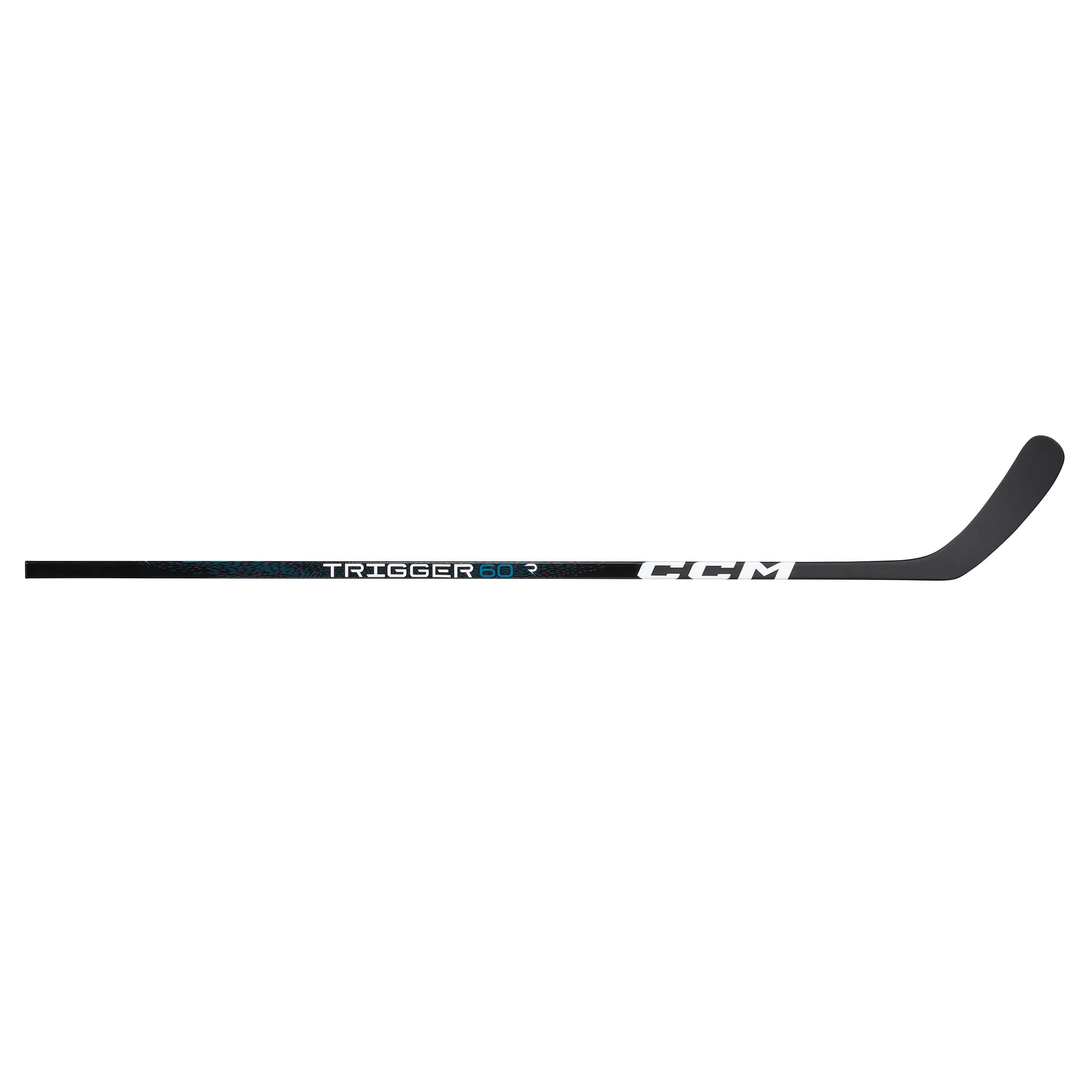 CCM Ribcor Trigger 60 Junior Hockey Composite Stick Black – R 3/8