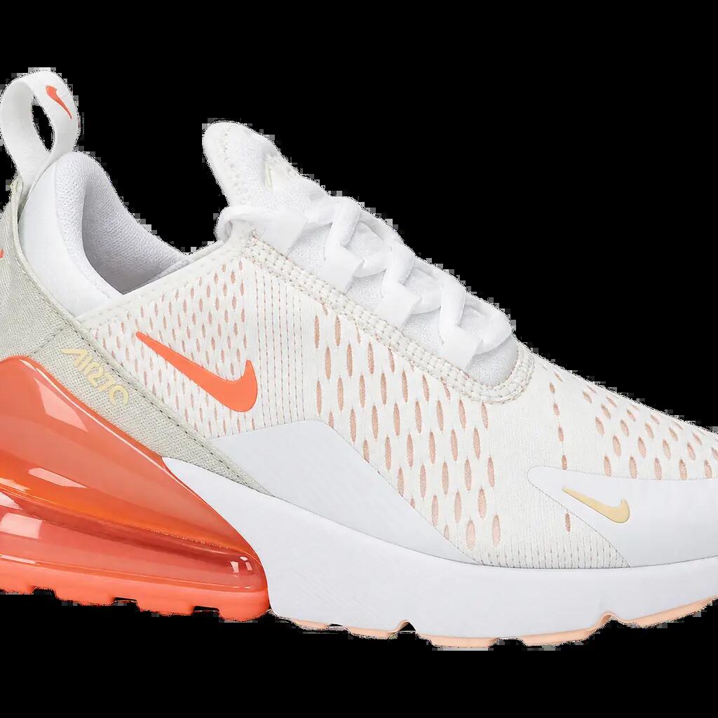 Dámske športové topánky - tenisky Air Max 270 Essential - biela, Bright Mango