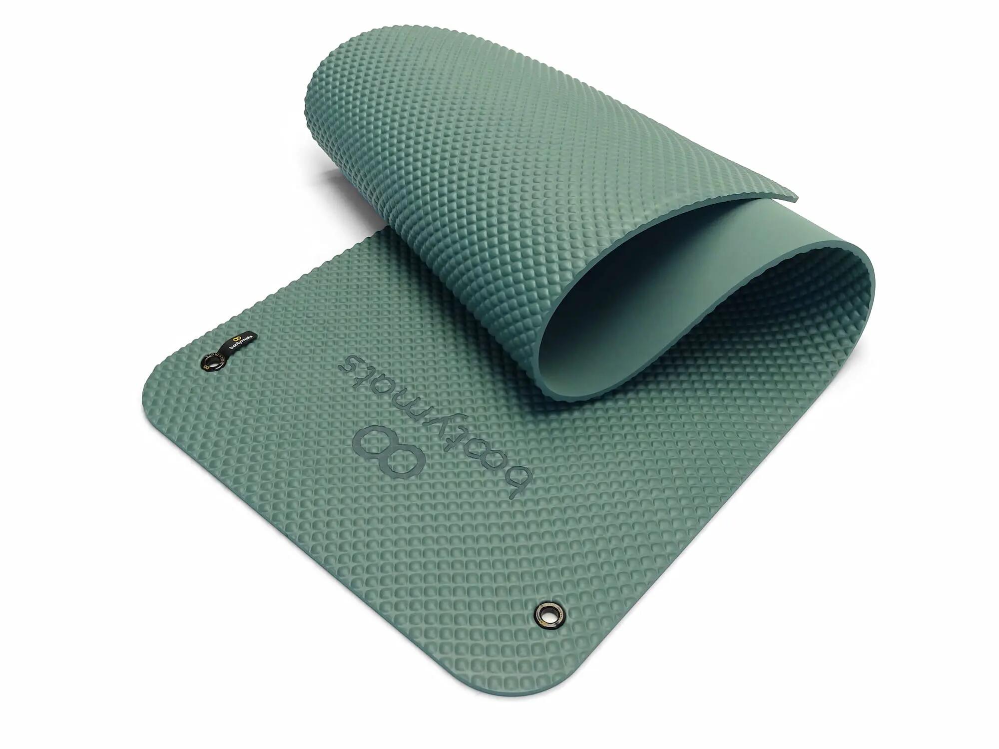 Esterilla de grande de Pilates de suelo. 180x60cm. Duck green 2/5