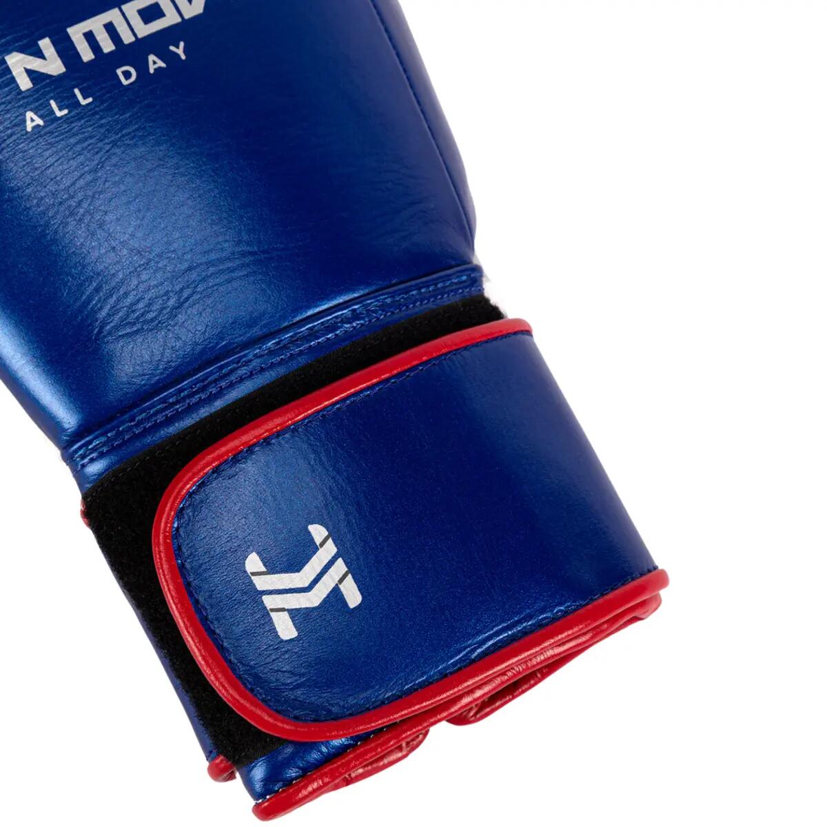 Guantoni Boxe HitnMove Blu Metallico 16oz 7/10