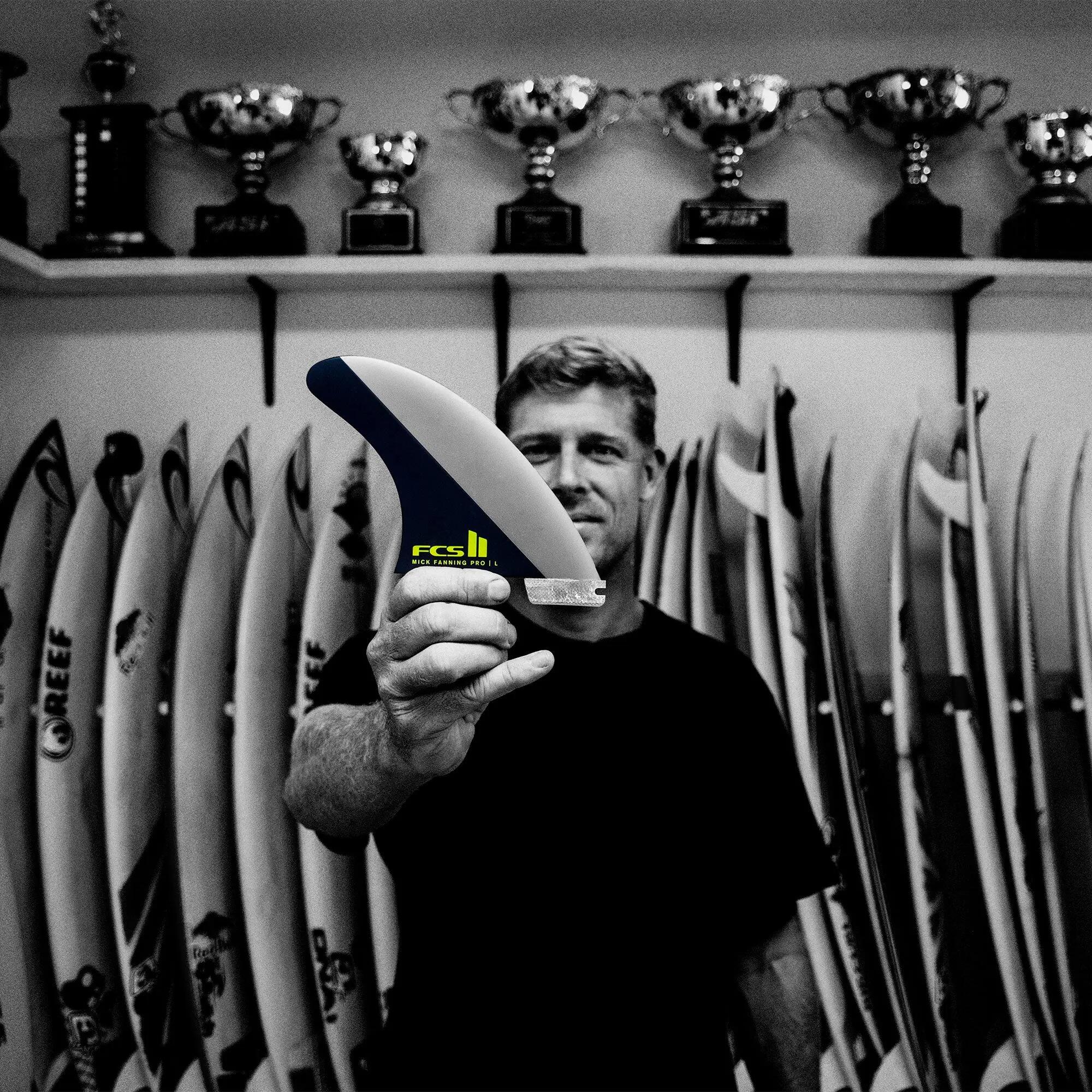 Set de 3 ailerons  II Mick Fanning PG Pro Tri Fin Set-MED 5/6