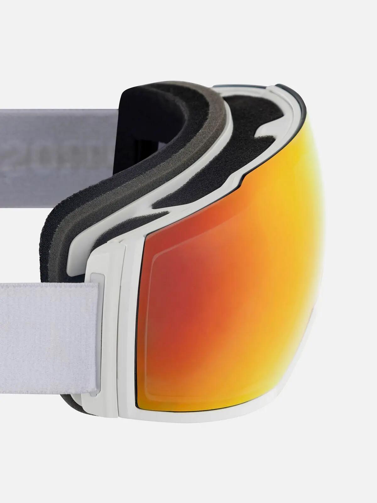 Adult White Magne'lens Ski/Snowboard Goggles OTG Cat S1-S3 3/5