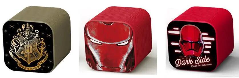 Coluna bluetooth 4.0 - bateria USB - tribe star wars trooper - vermelho 3/3