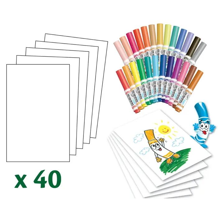 Mala de desenho e colorir - 65 peças - Create & Colour 3/3