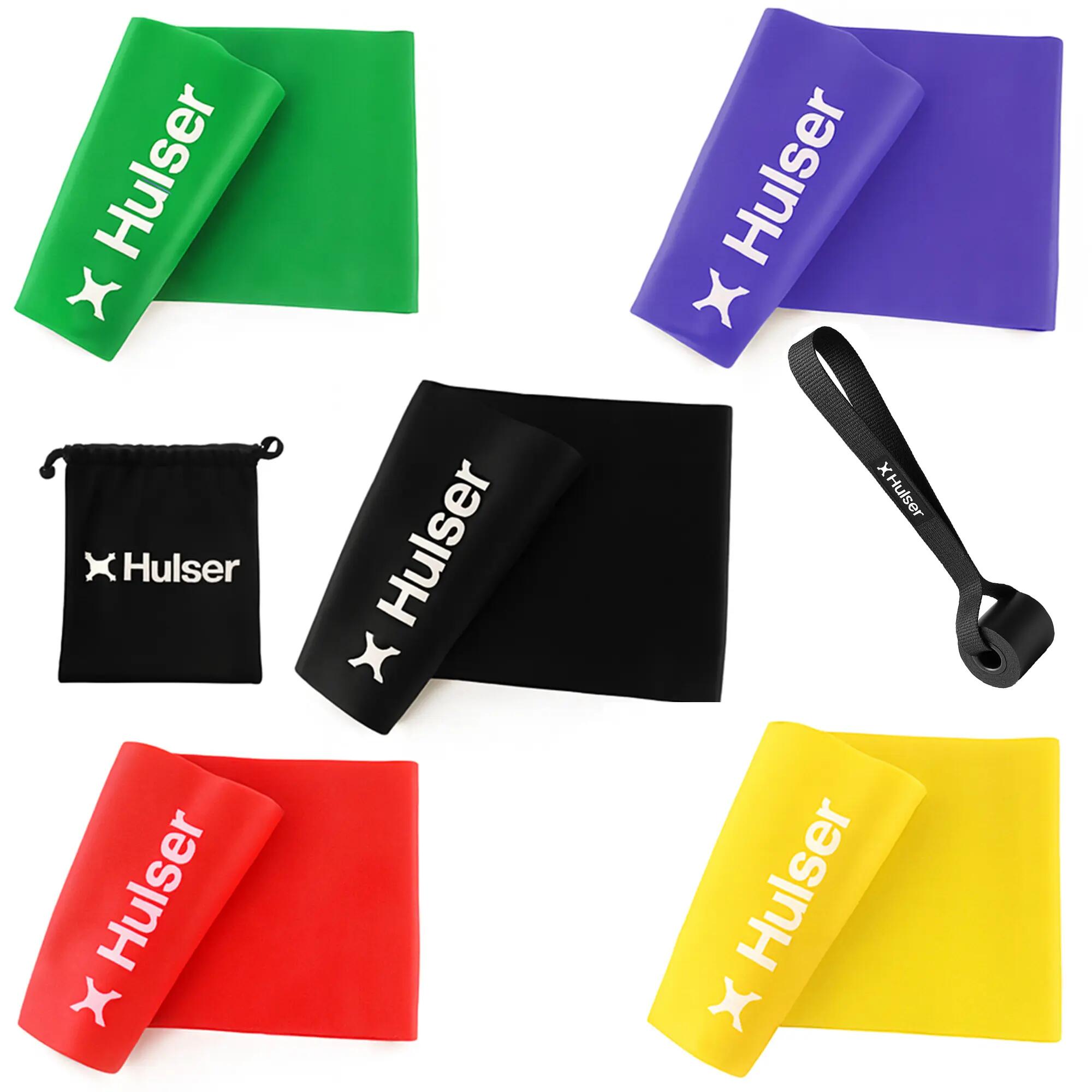 Bandes élastiques longues fitness lot de 6, 200 cm 4,5–27 kg 2/6