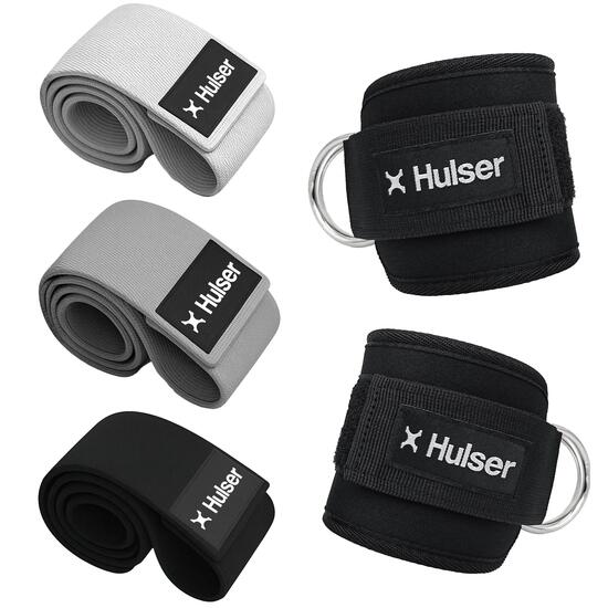 Ankle straps fitness met 3 booty bands 8–32 kg