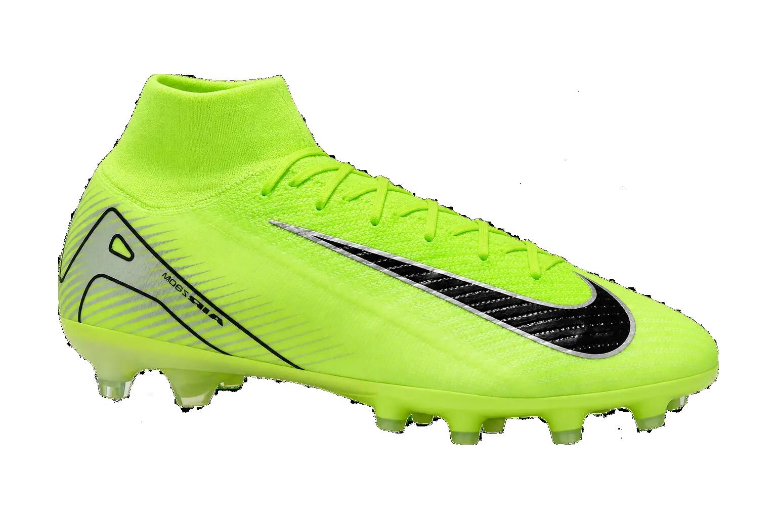 Heren - voetbalschoenen - AG - Mercurial Superfly 10 Elite - Volt/zwart 1/1