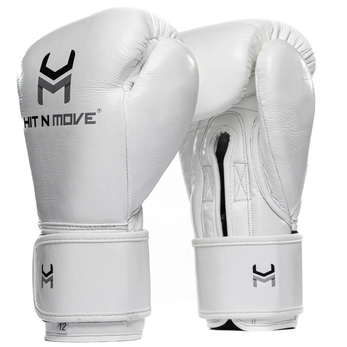 Guantoni Boxe Horsehair HitnMove Bianco 16oz 1/5