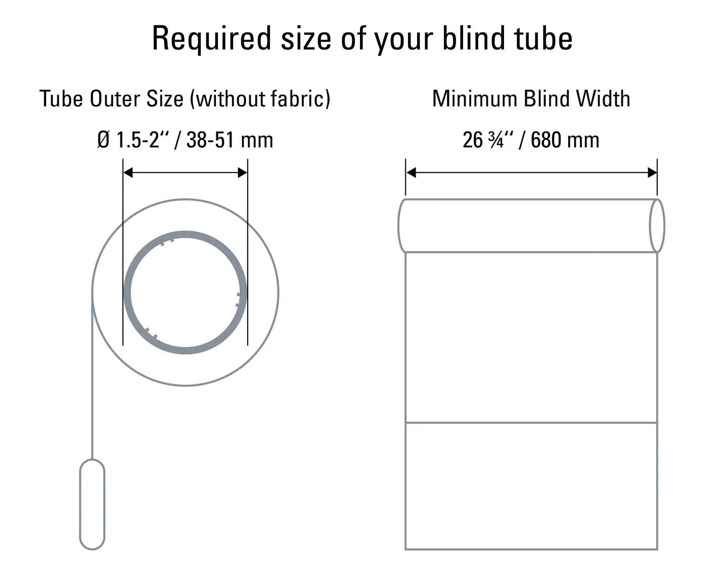 Kit para estore - Eve MotionBlinds 3/7