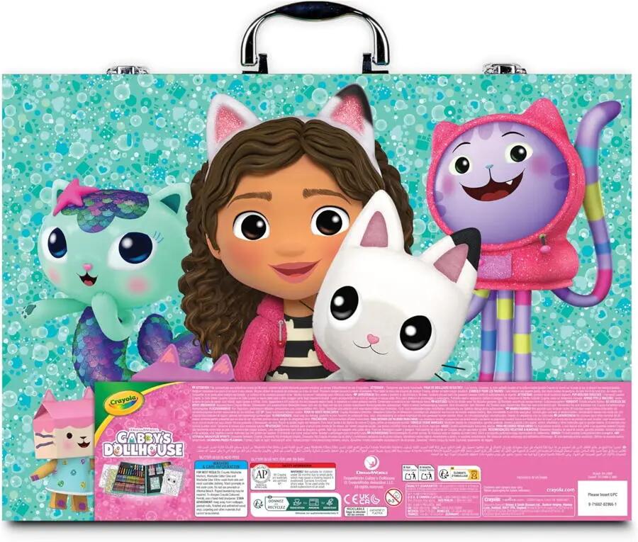 Mala de atividades artísticas - Crayola Inspiration Art Case - Gabby's Dollhouse 3/3