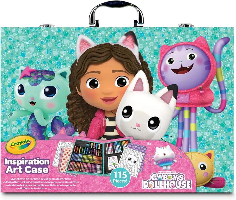 Mala de atividades artísticas - Crayola Inspiration Art Case - Gabby's Dollhouse 2/3