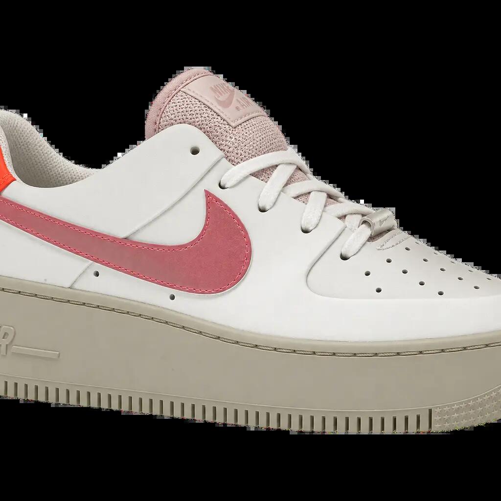 Dámske tenisky Air Force 1 Sage Low - biela/ružová