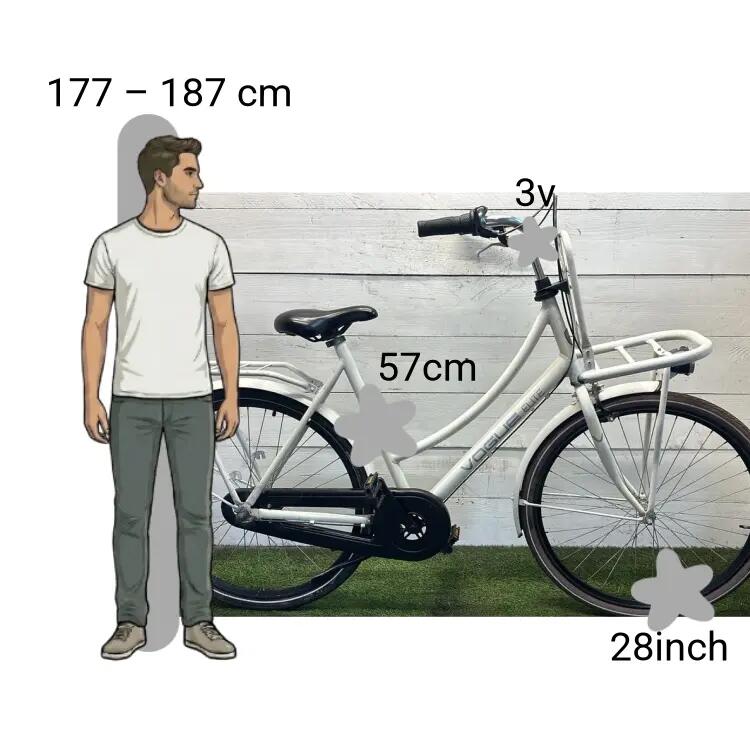 Bicicletta usata Vogue Elite 2/4