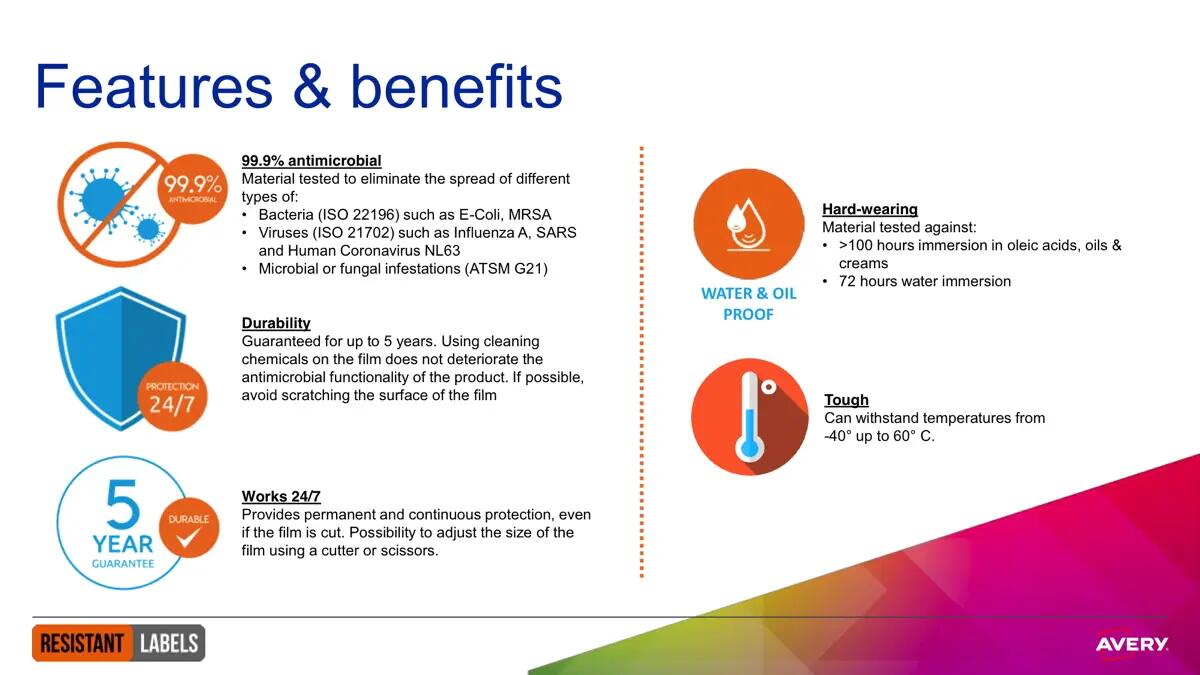 Etiquetas transparentes removíveis - Avery - A4 - 63 unidades 3/12