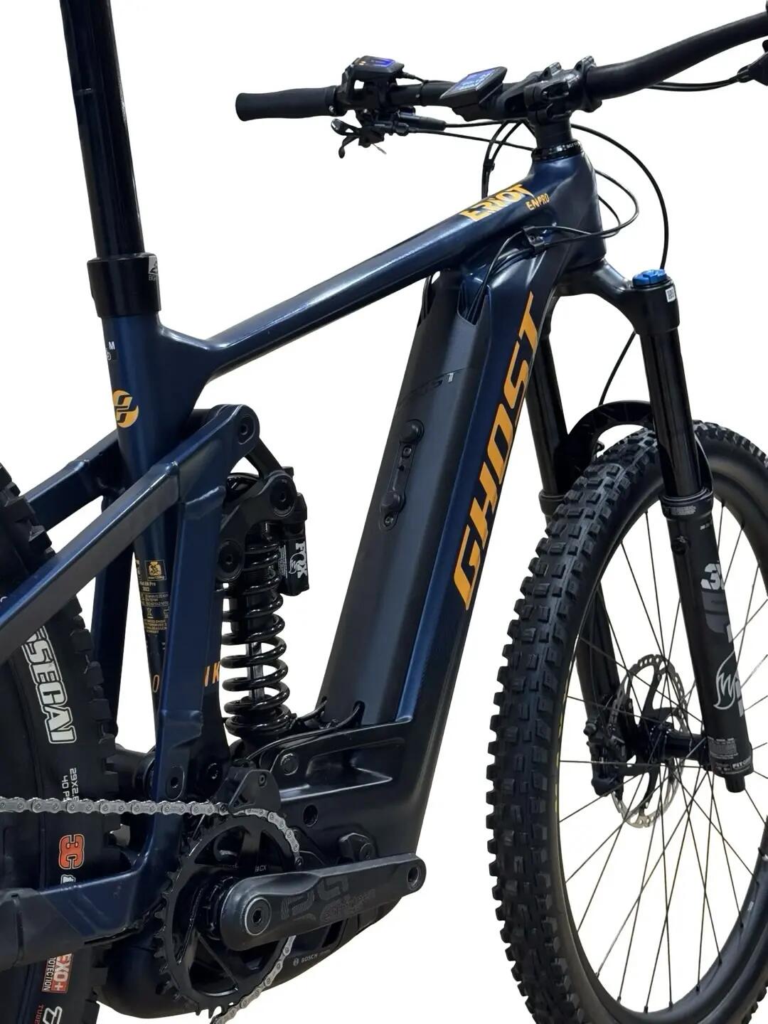Reconditionné - VTT électrique Ghost E-Riot EN CF Pro Shimano XT - comme neuf 11/14